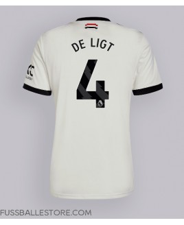 Günstige Manchester United Matthijs de Ligt #4 3rd trikot 2024-25 Kurzarm